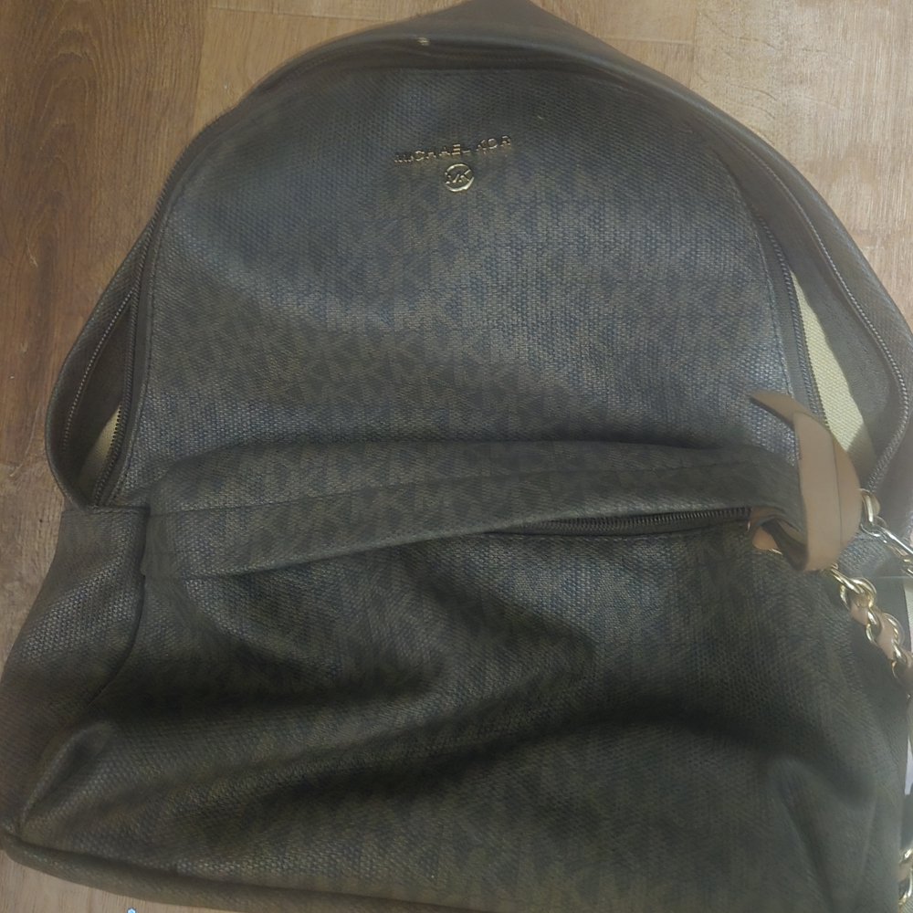 Michael Kors Black Backpack